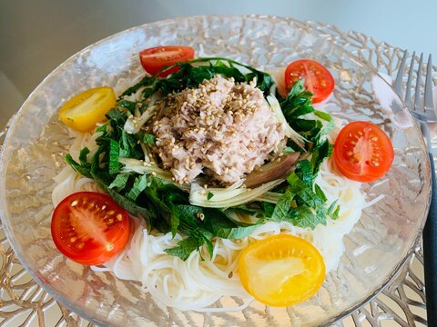 超簡単！ぶっかけそうめん